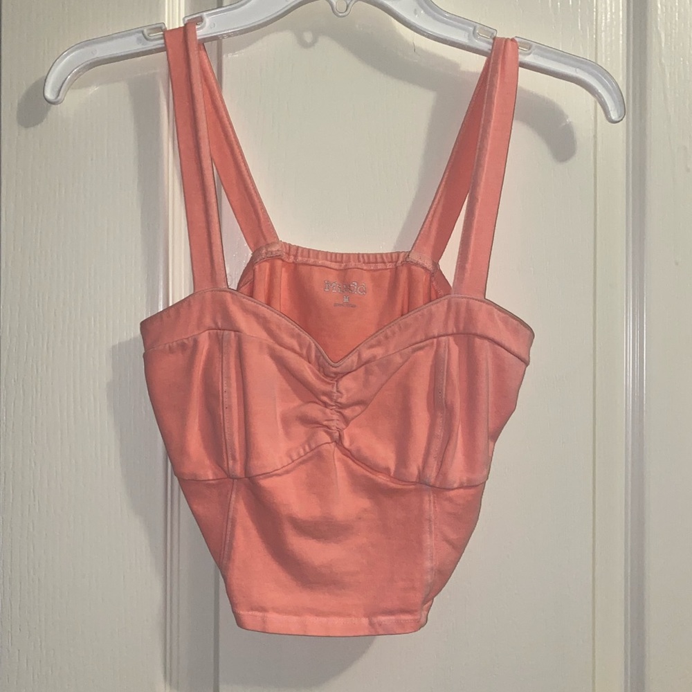 Peach Crop Tank